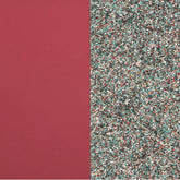 25MM Bracelet Leather - Soft Raspberry/Multicolored Glitter